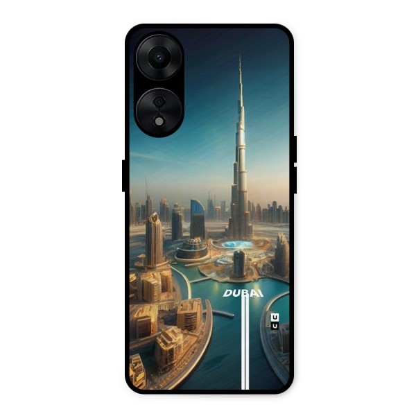 The Dubai Metal Back Case for Oppo A78 5G