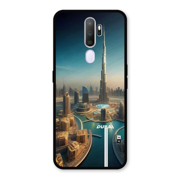 The Dubai Metal Back Case for Oppo A9 (2020)