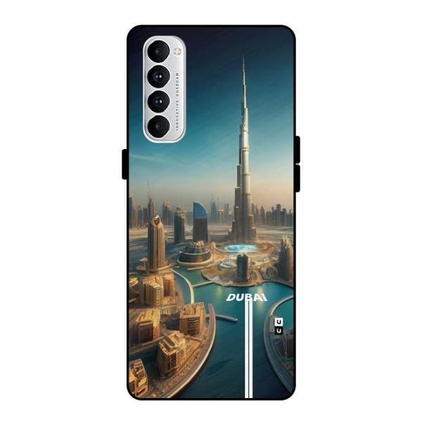 The Dubai Metal Back Case for Oppo Reno4 Pro