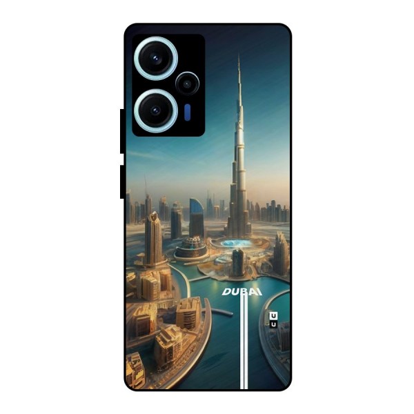 The Dubai Metal Back Case for Poco F5