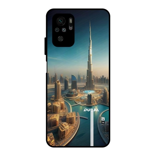 The Dubai Metal Back Case for Redmi Note 10