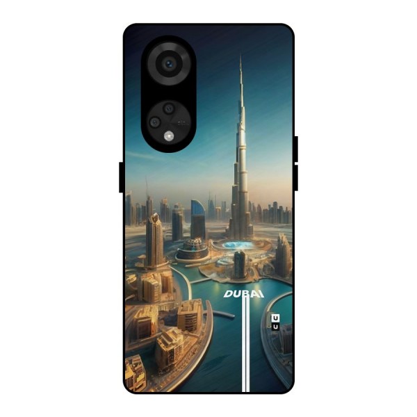 The Dubai Metal Back Case for Reno8 T 5G