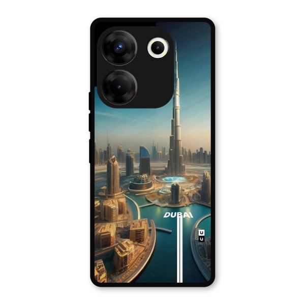 The Dubai Metal Back Case for Tecno Camon 20