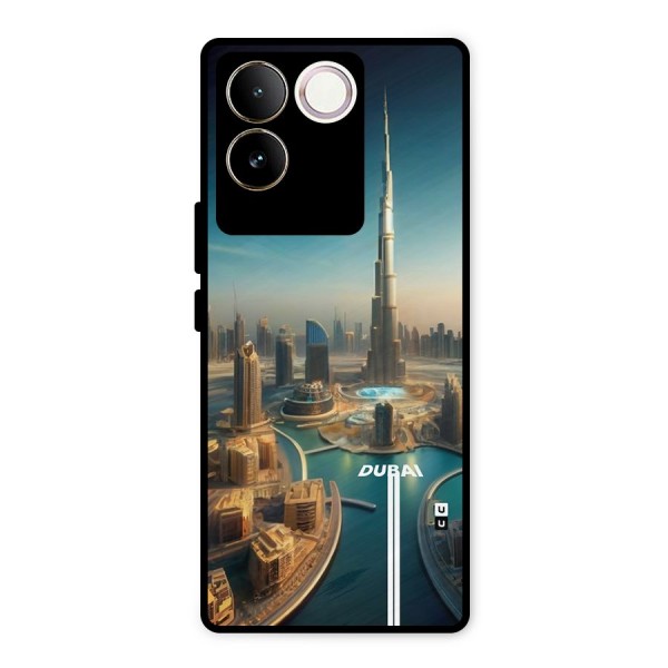 The Dubai Metal Back Case for Vivo T2 Pro