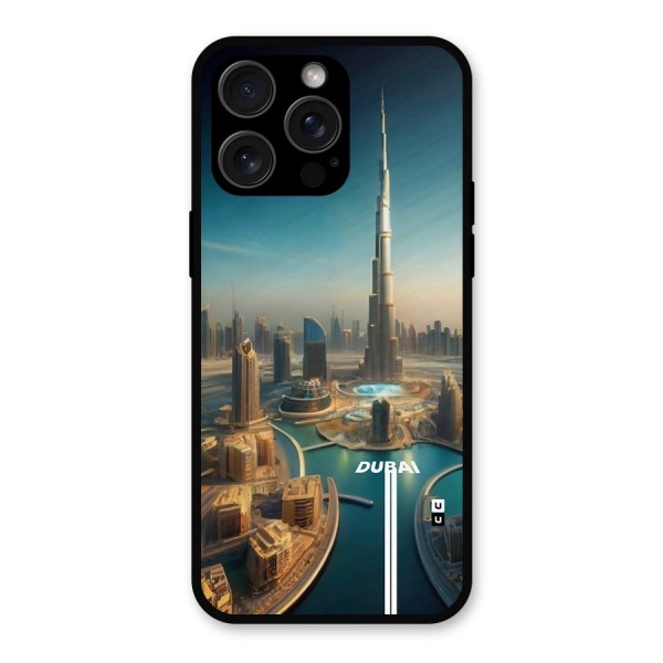 The Dubai Metal Back Case for iPhone 15 Pro Max