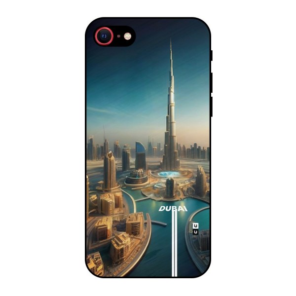 The Dubai Metal Back Case for iPhone 8