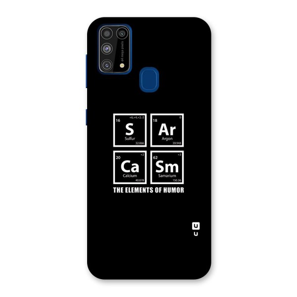 The Elements of Humor Back Case for Galaxy F41