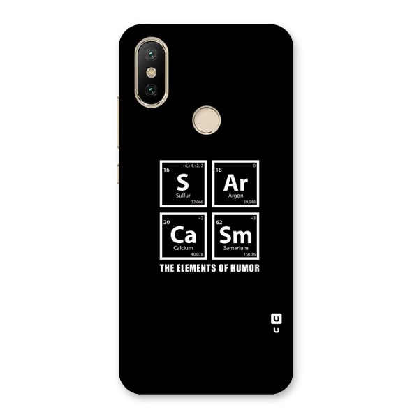 The Elements of Humor Back Case for Mi A2