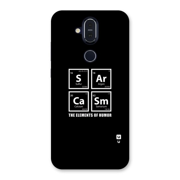 The Elements of Humor Back Case for Nokia 8.1