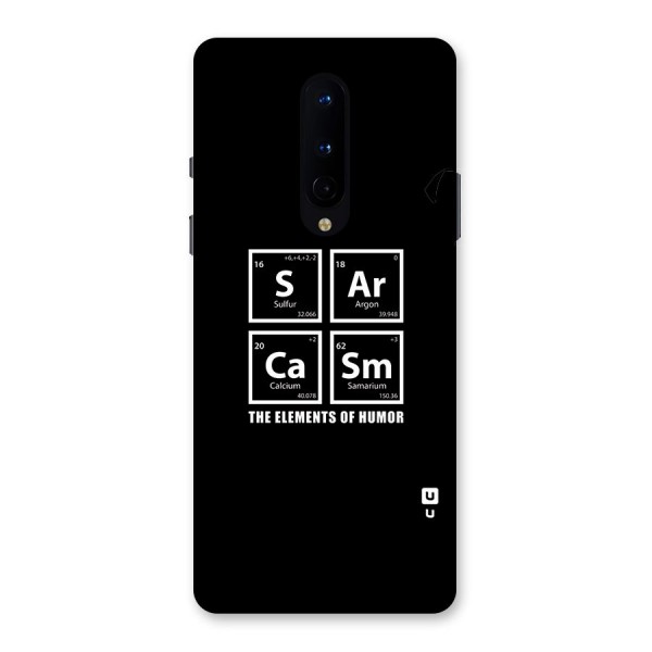 The Elements of Humor Back Case for OnePlus 8