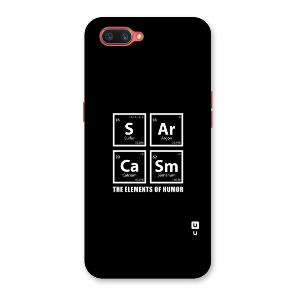 The Elements of Humor Back Case for Oppo A3s