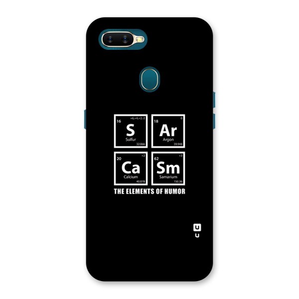 The Elements of Humor Back Case for Oppo A7