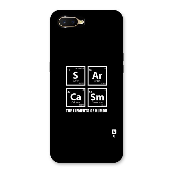 The Elements of Humor Back Case for Oppo K1