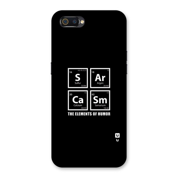 The Elements of Humor Back Case for Realme C2