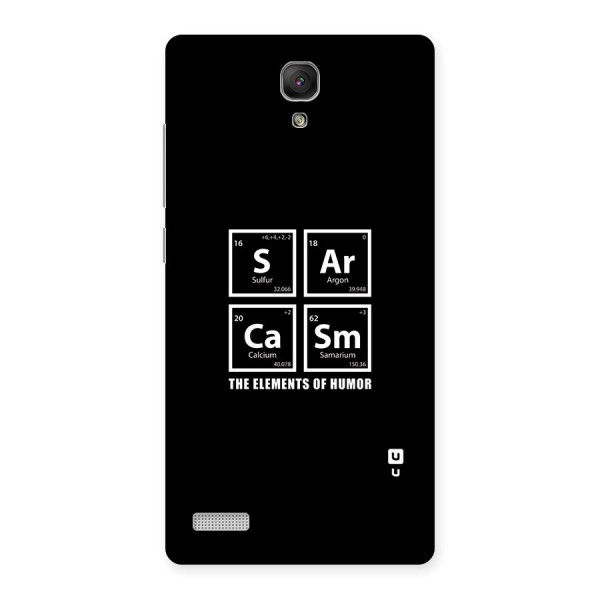 The Elements of Humor Back Case for Redmi Note