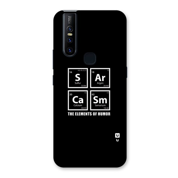 The Elements of Humor Back Case for Vivo V15