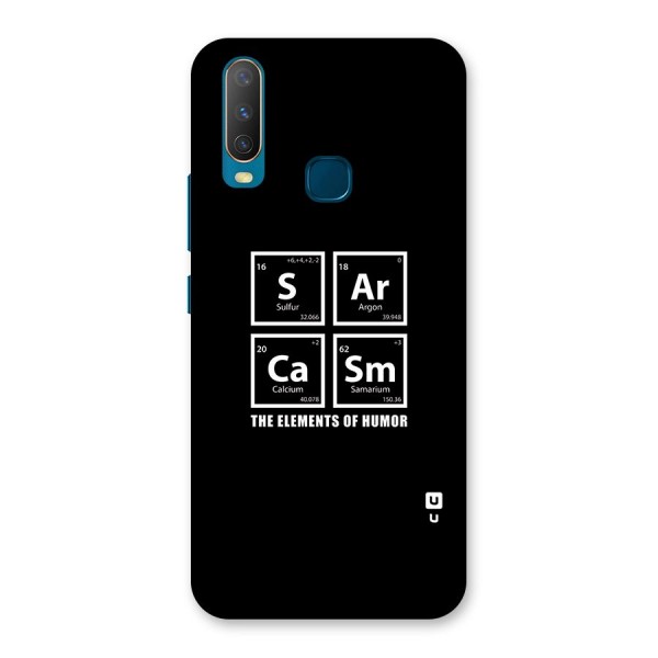 The Elements of Humor Back Case for Vivo Y12