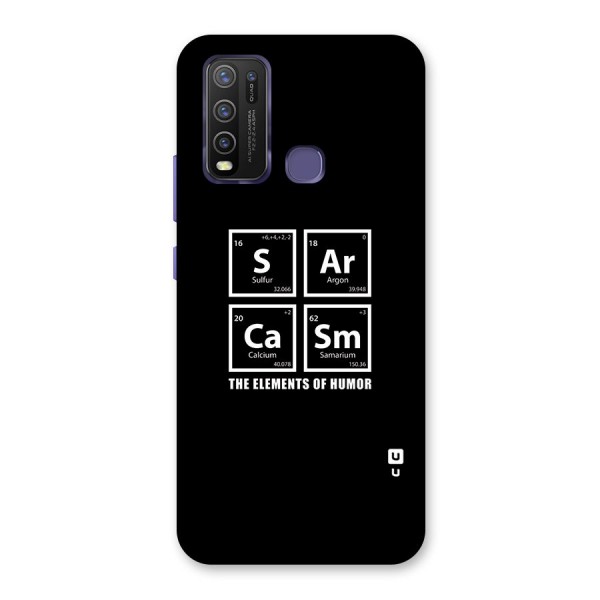 The Elements of Humor Back Case for Vivo Y30