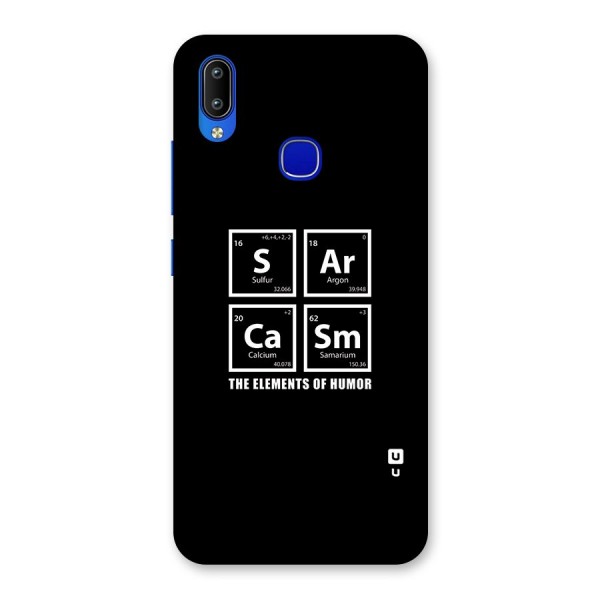 The Elements of Humor Back Case for Vivo Y91