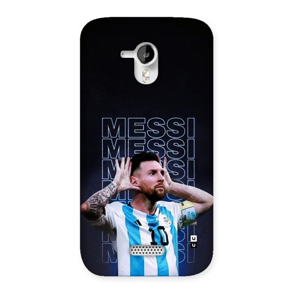 The Football Genius Back Case for Canvas HD A116