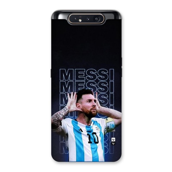 The Football Genius Back Case for Galaxy A80