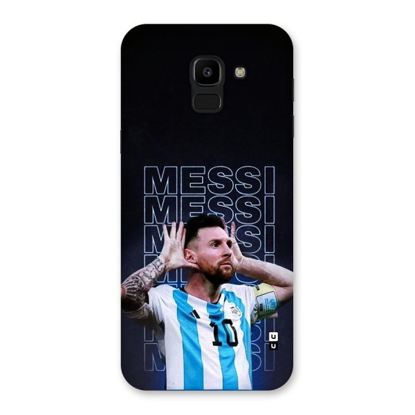 The Football Genius Back Case for Galaxy J6