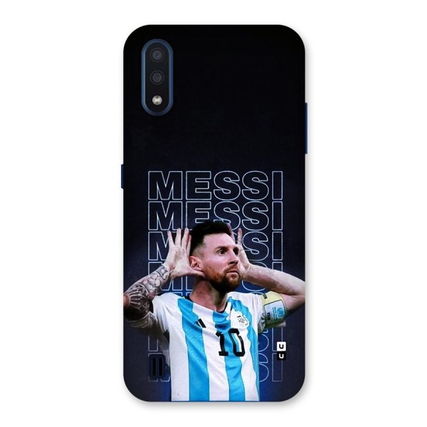 The Football Genius Back Case for Galaxy M01