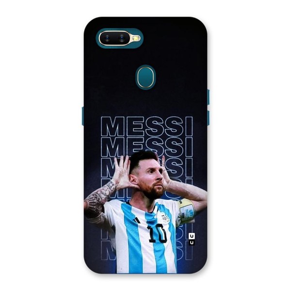 The Football Genius Back Case for Oppo A12