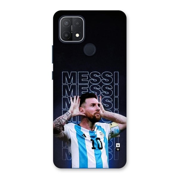 The Football Genius Back Case for Oppo A15