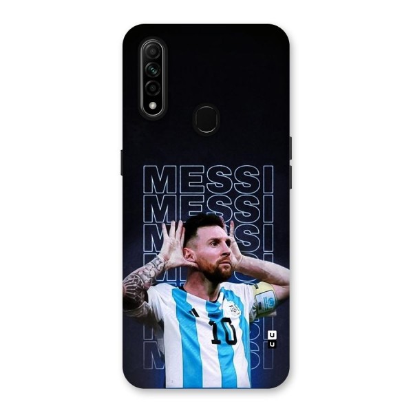 The Football Genius Back Case for Oppo A31