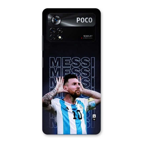 The Football Genius Back Case for Poco X4 Pro 5G