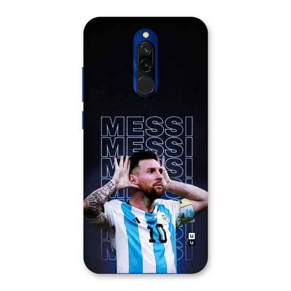 The Football Genius Back Case for Redmi 8