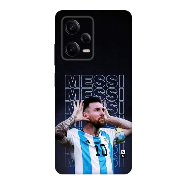 The Football Genius Back Case for Redmi Note 12 Pro