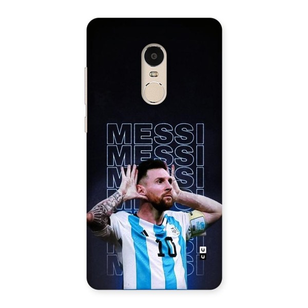 The Football Genius Back Case for Redmi Note 4