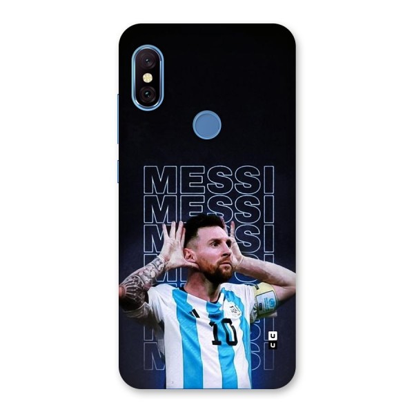 The Football Genius Back Case for Redmi Note 6 Pro