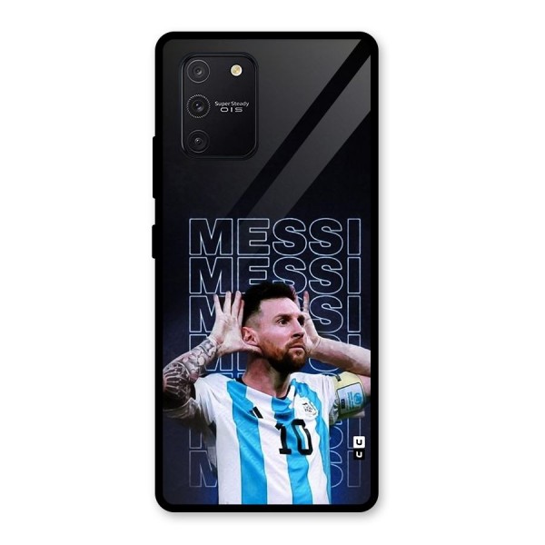 The Football Genius Glass Back Case for Galaxy S10 Lite