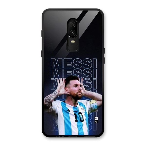 The Football Genius Glass Back Case for OnePlus 6