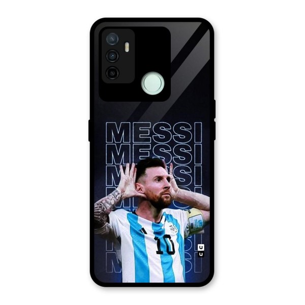 The Football Genius Glass Back Case for Oppo A53