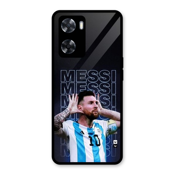 The Football Genius Glass Back Case for Oppo A57 2022