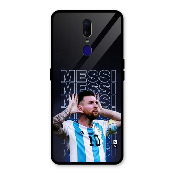 The Football Genius Glass Back Case for Oppo F11