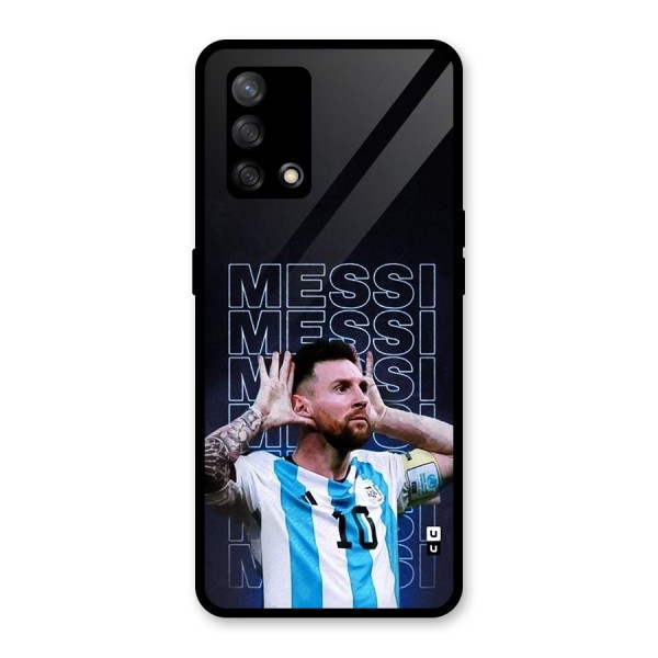 The Football Genius Glass Back Case for Oppo F19