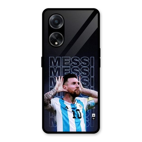 The Football Genius Glass Back Case for Oppo F23