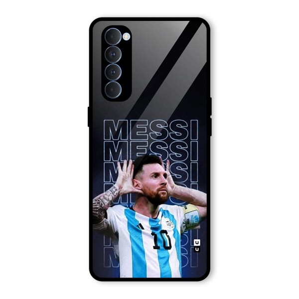 The Football Genius Glass Back Case for Oppo Reno4 Pro