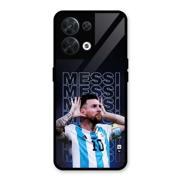 The Football Genius Glass Back Case for Oppo Reno8 5G