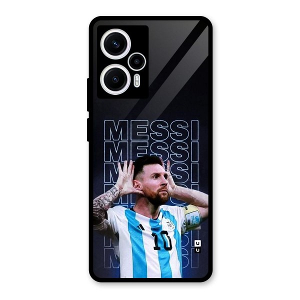 The Football Genius Glass Back Case for Poco F5