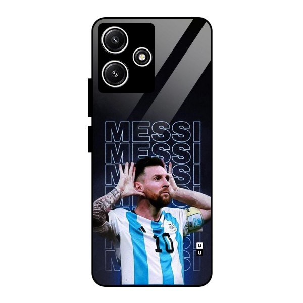 The Football Genius Glass Back Case for Poco M6 Pro