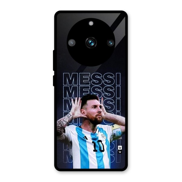 The Football Genius Glass Back Case for Realme 11 Pro