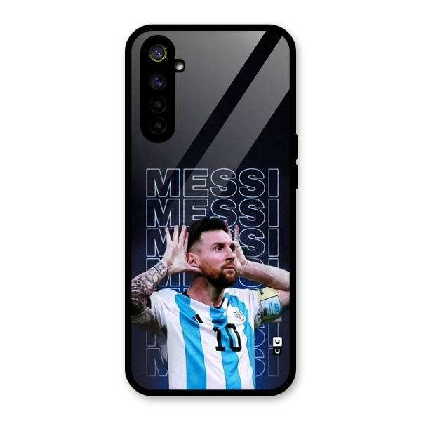 The Football Genius Glass Back Case for Realme 6i