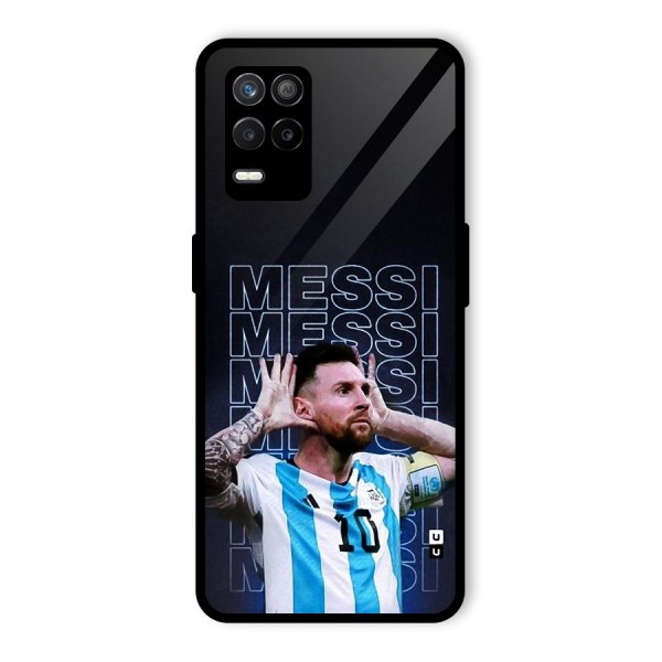 The Football Genius Glass Back Case for Realme 8s 5G