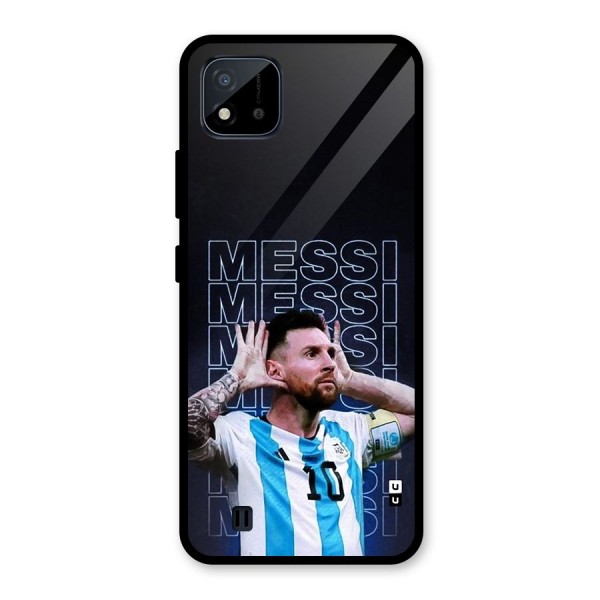 The Football Genius Glass Back Case for Realme C11 2021